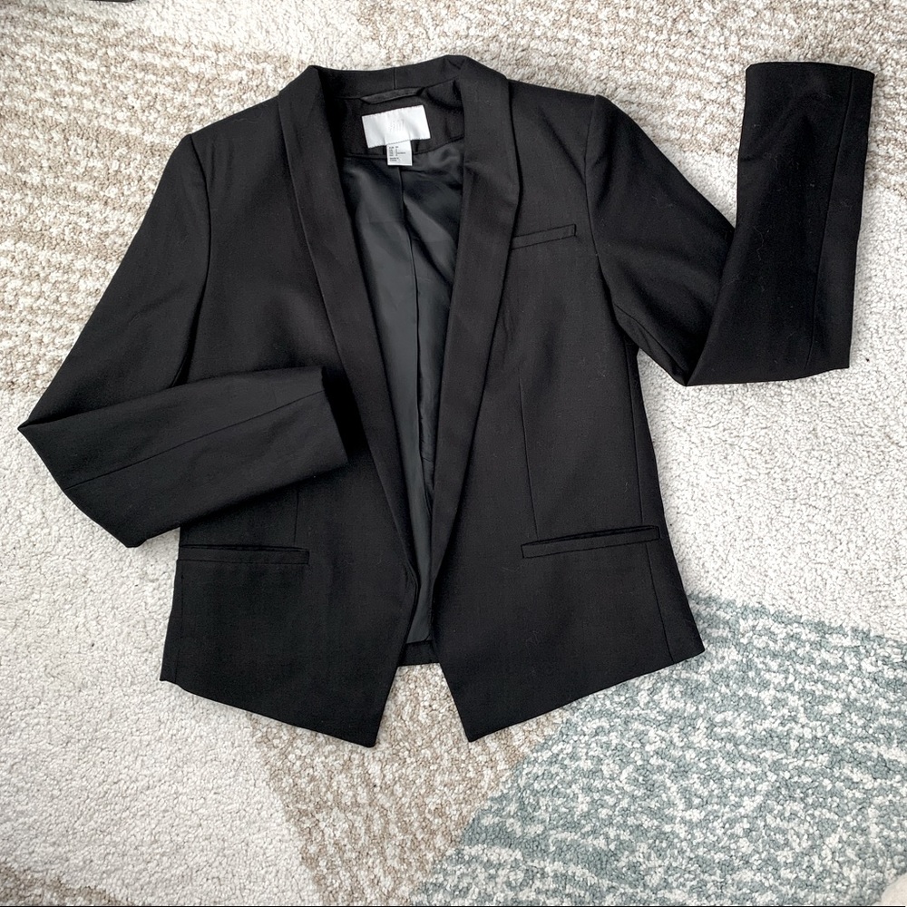 Classic Black Blazer